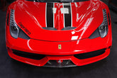 Capristo Ferrari 458 Speciale - Carbon Front Spoiler (Matte)